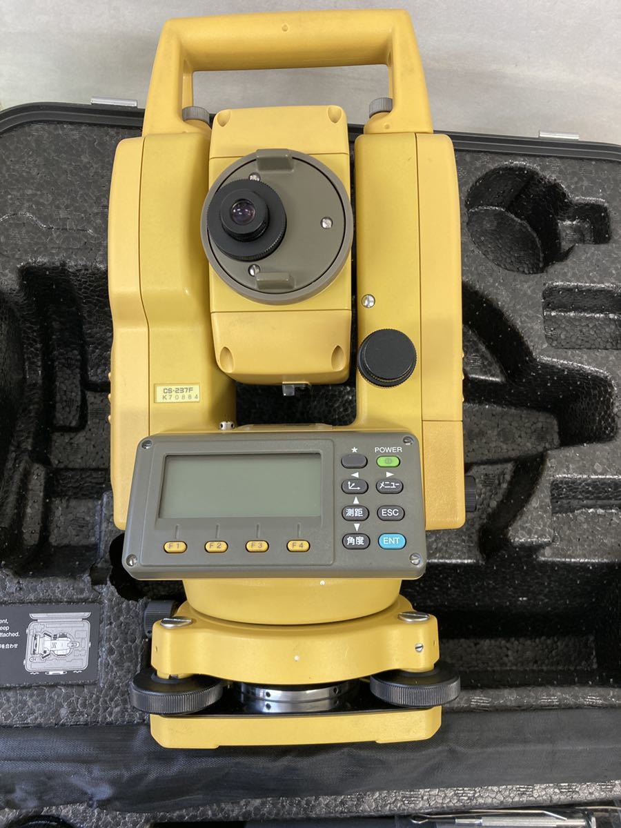 トータルステーション トプコン CS-237F TOPCON 校正済み中古機 検査 