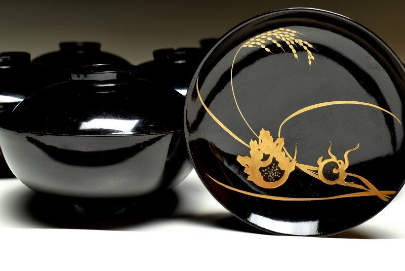美術品・アンティーク・コレクション ☆茶道具！鵬雲斎好 寿輪棗