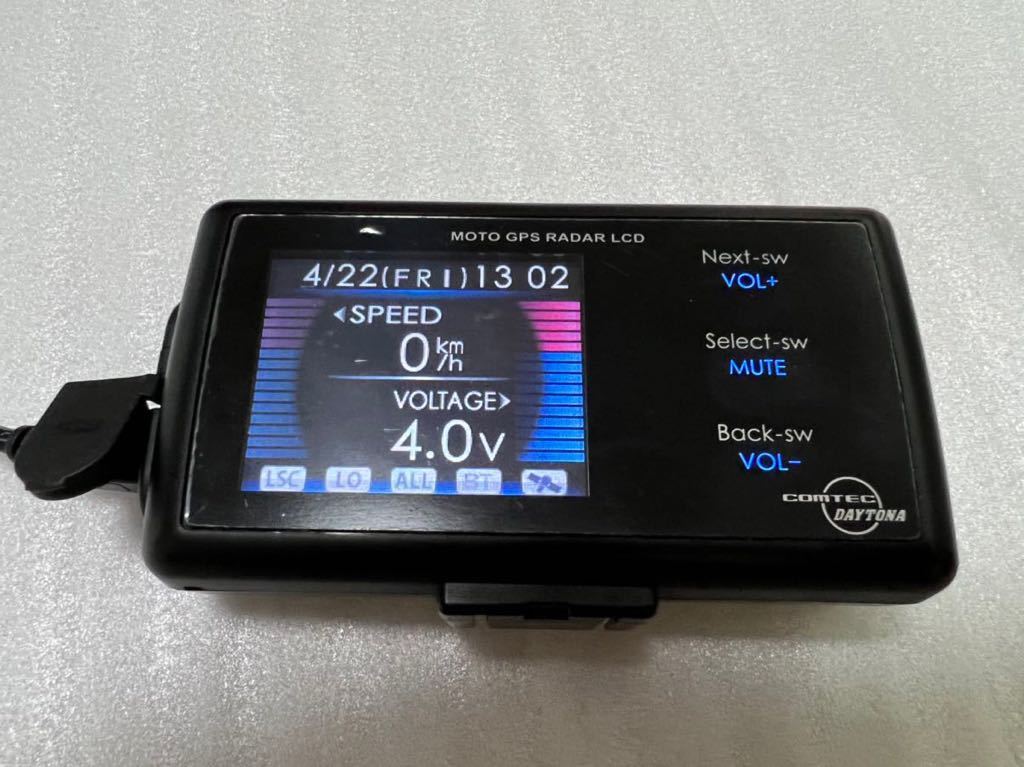 Moto GPS RADAR LCD 美品 Webike | DAYTONA デイトナ MOTO GPS RADAR