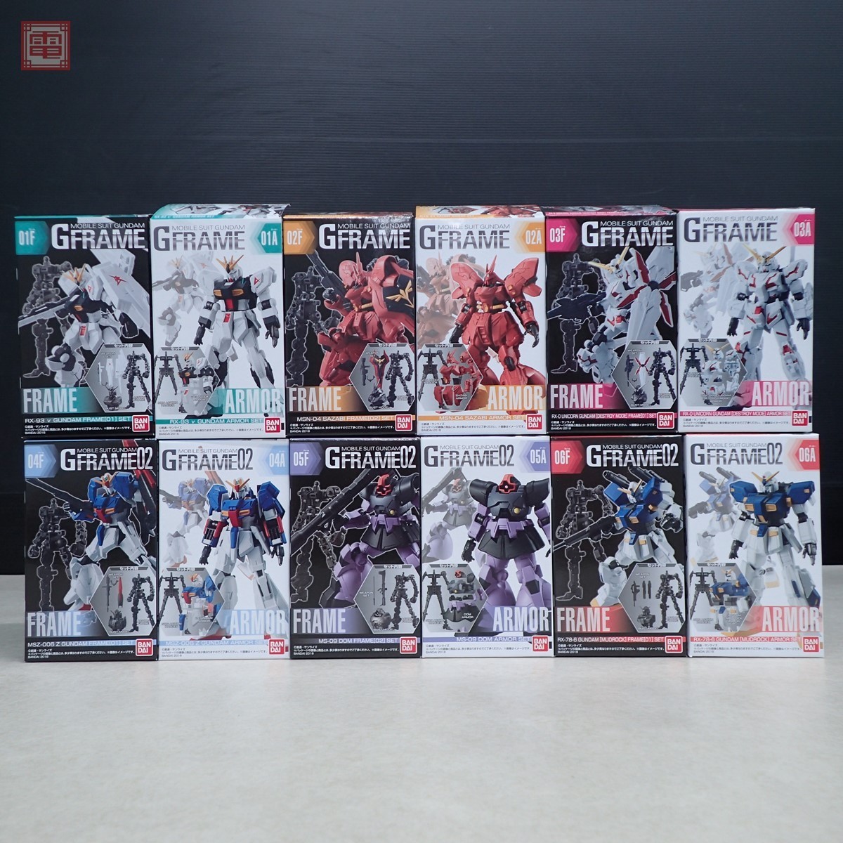 バンダイ Gフレーム ユニコーンガンダム Zガンダム シャア専用ザク ナラティブガンダム 等 計24個セット 食玩 Bandai 機動戦士ガンダム 売買されたオークション情報 Yahooの商品情報をアーカイブ公開 オークファン Aucfan Com