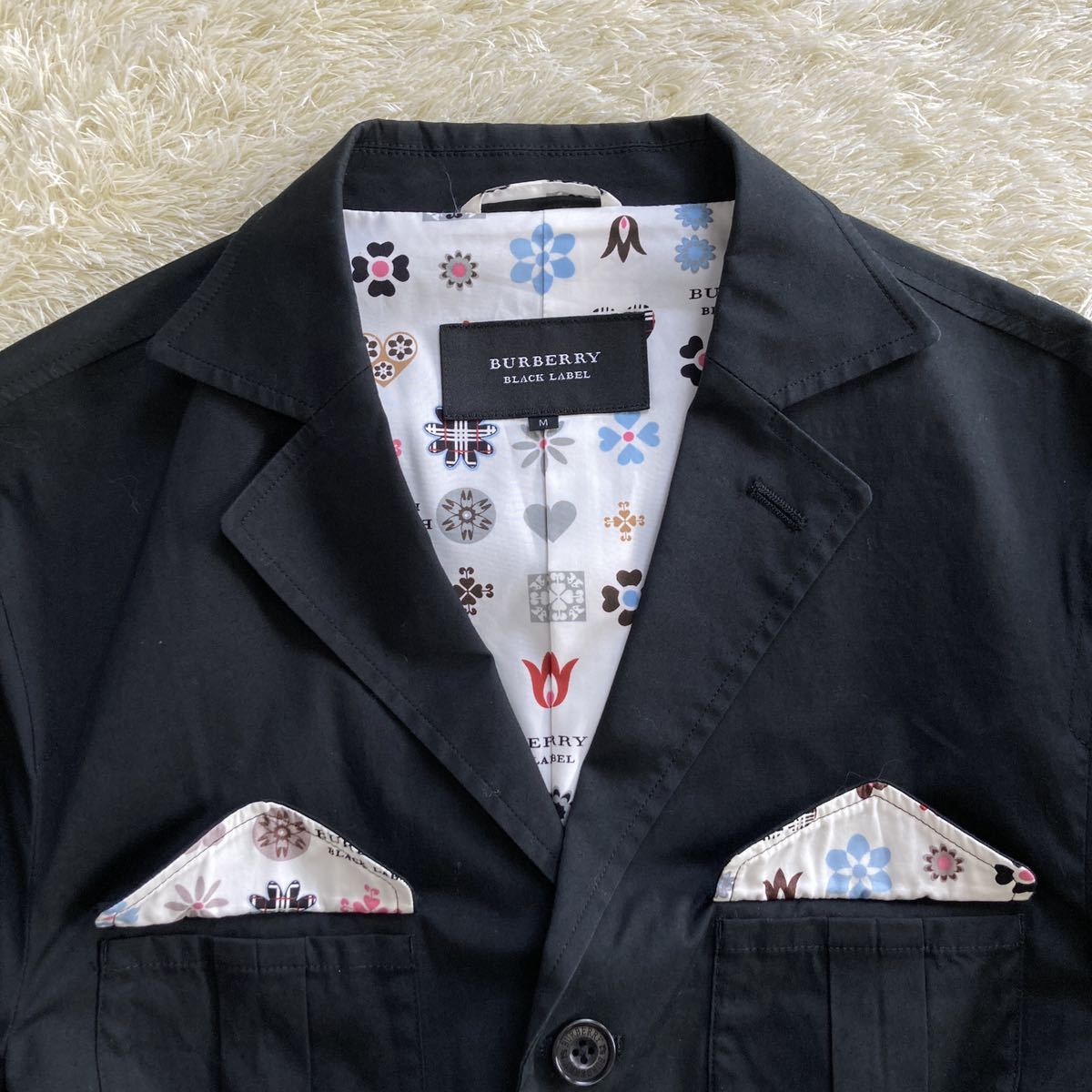 バーバリーブラックレーベル BURBERRY BLACK LABELテーラード 