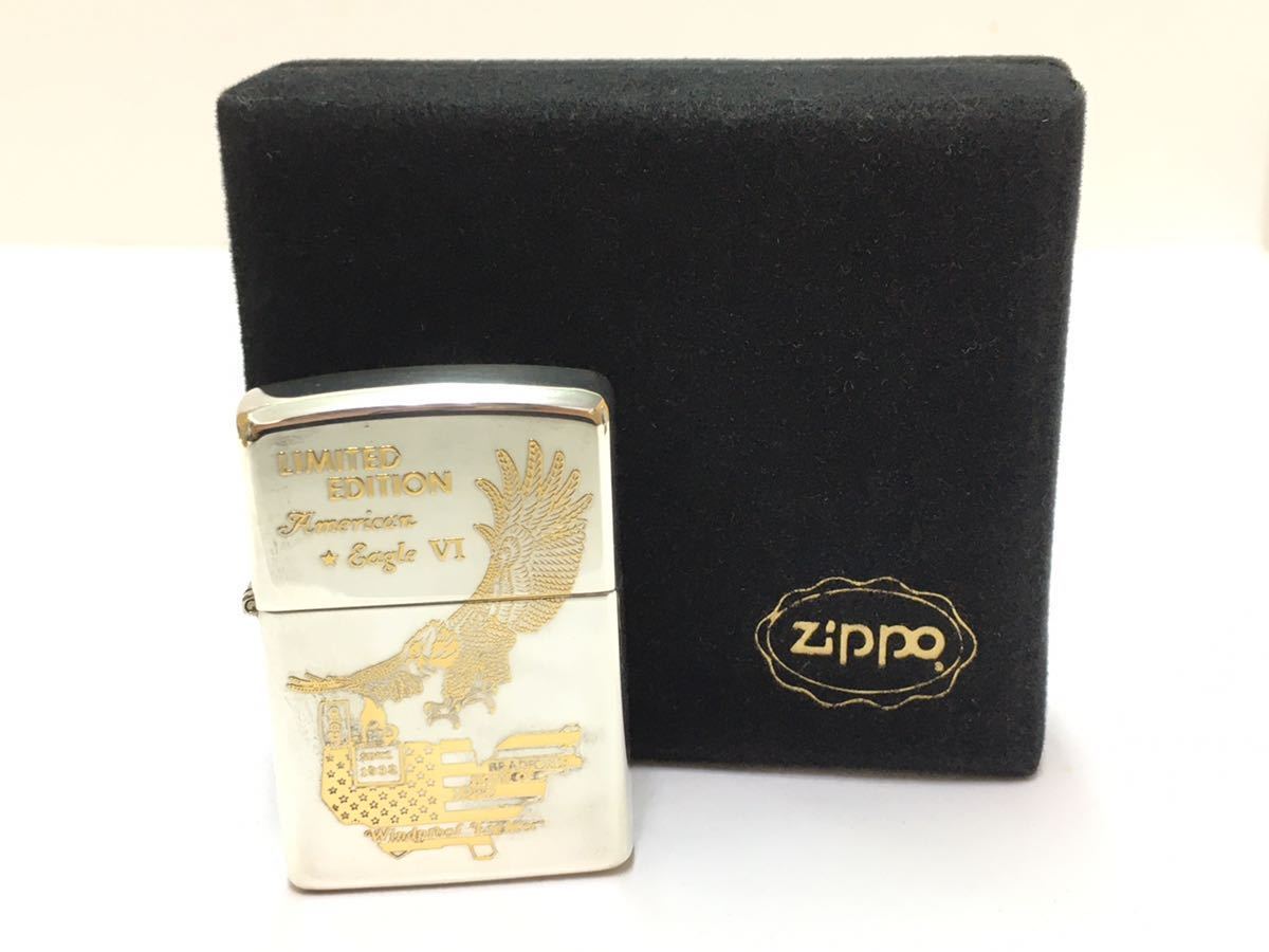 ZIPPO/ジッポ LIMITED EDITION American Eagle VI スターリング 