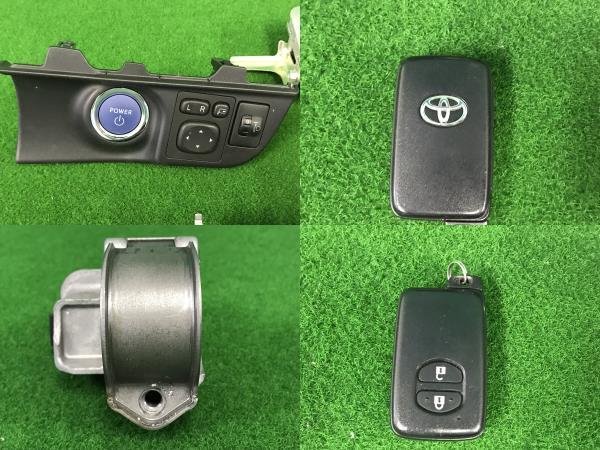 1F7）NHP10 トヨタ アクア 27年 後期 スマートキー エンジン