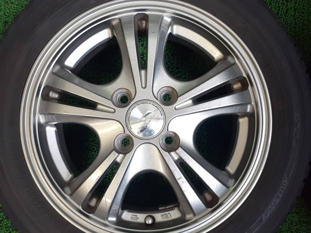 ヨコハマ アイスガードIG50 155/65R14 ホイールセット 軽自動車に 売切 