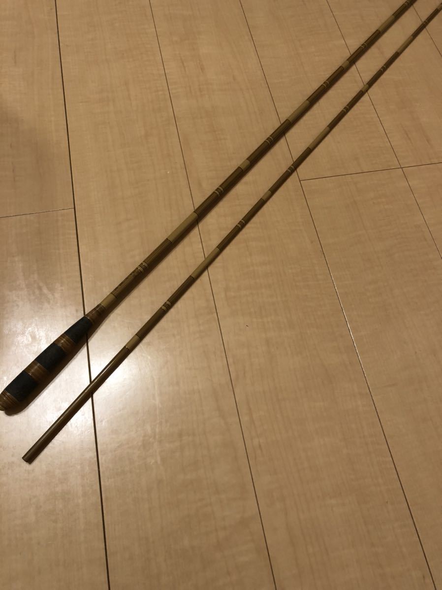 別誂 江戸川 春秋 十三 13 中古美品 検 がまへら サクラ(ヘラブナ竿 