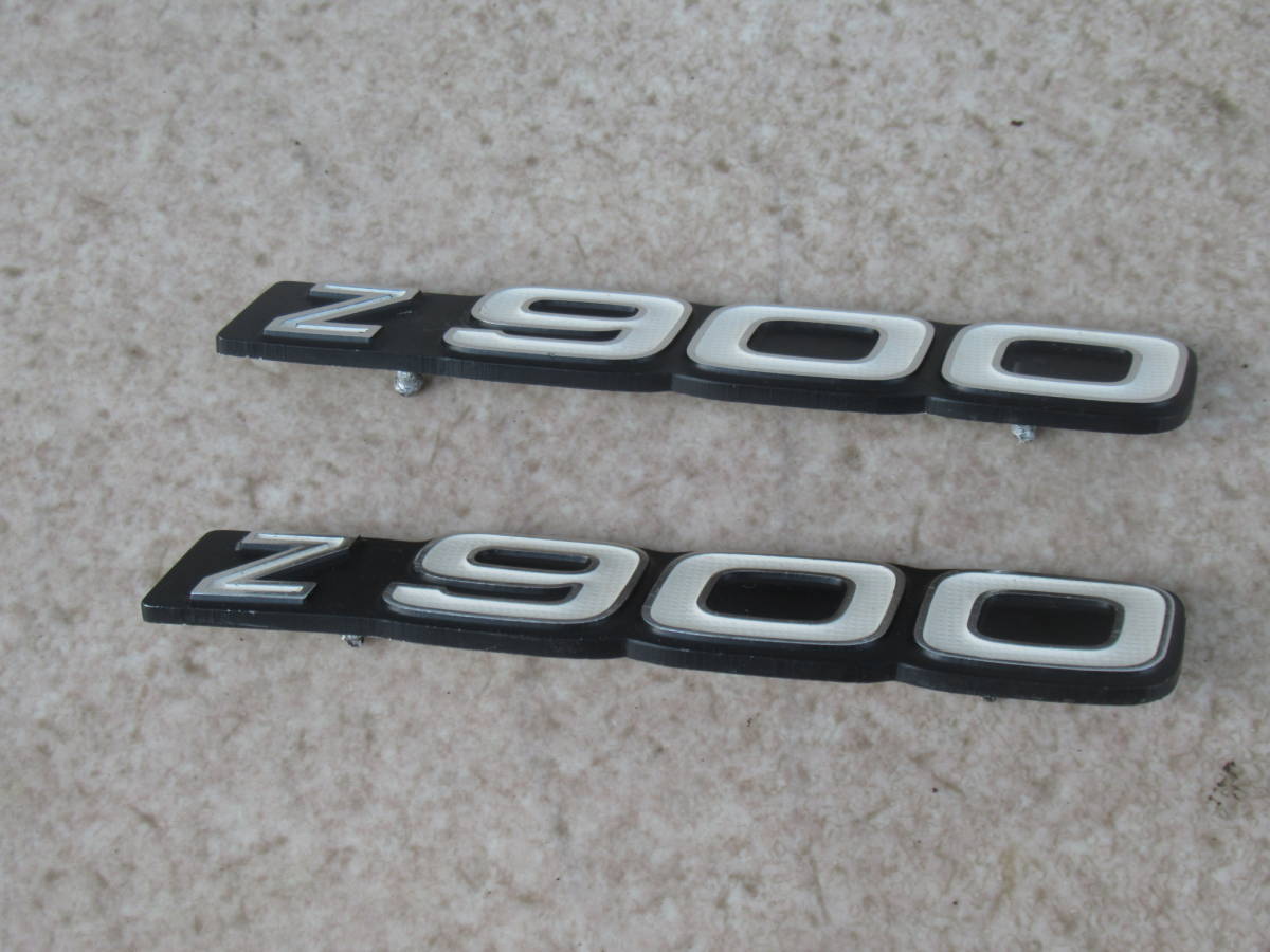 Z900 KZ900 カワサキ純正 サイドカバーエンブレム エンブレム 2枚