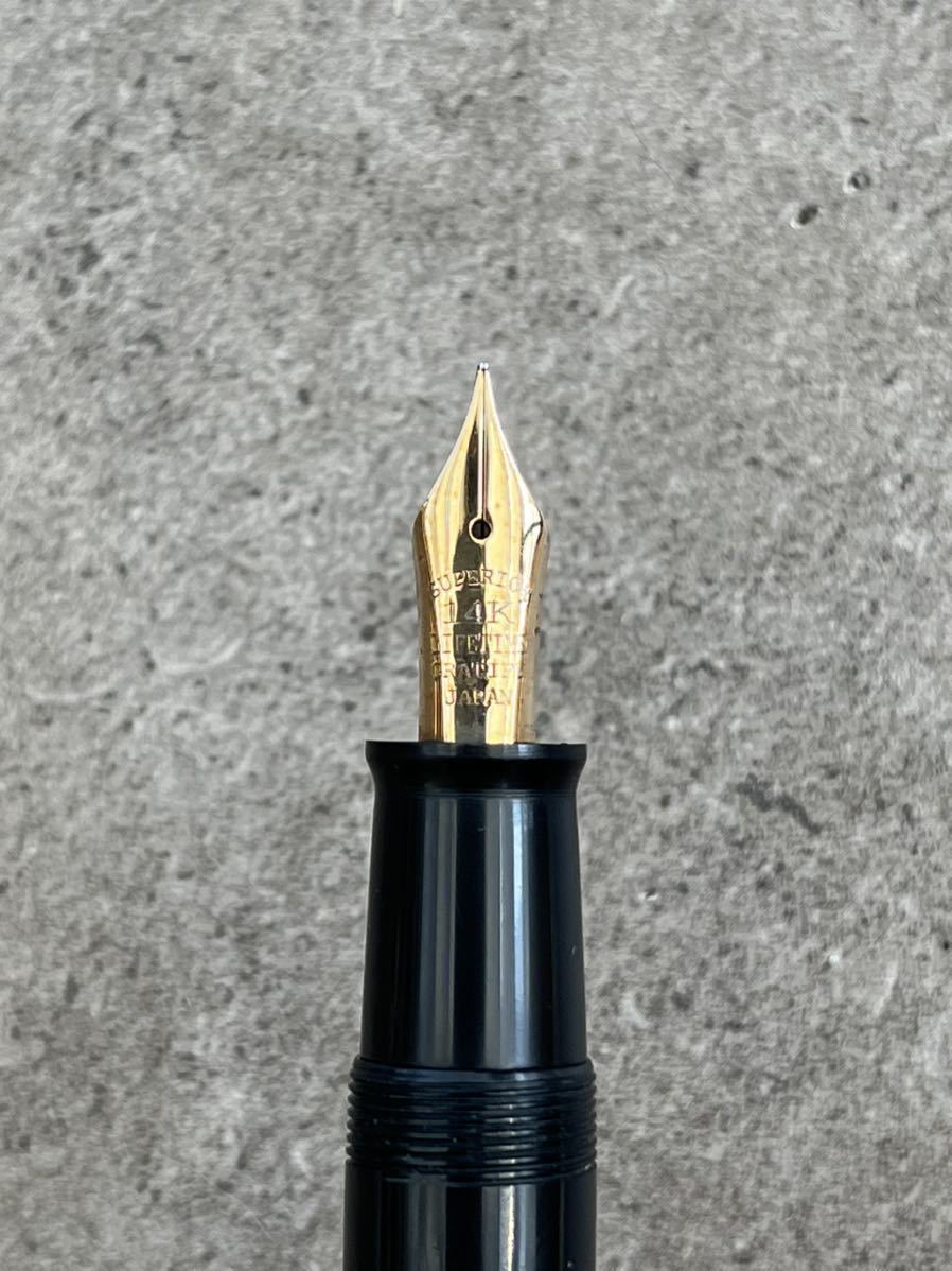 加藤製作所 縦縞グリーン ボールペン 0 14k 4本 加藤製作所 カトウ
