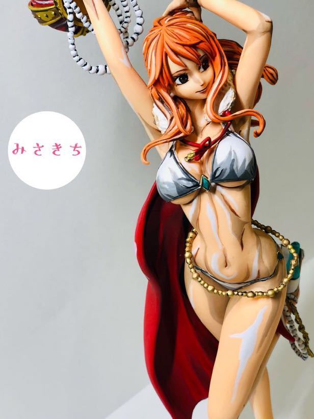 ワンピース ONEPIECE ナミ 二次元 リペイント フィギュア 完成品 塗装 