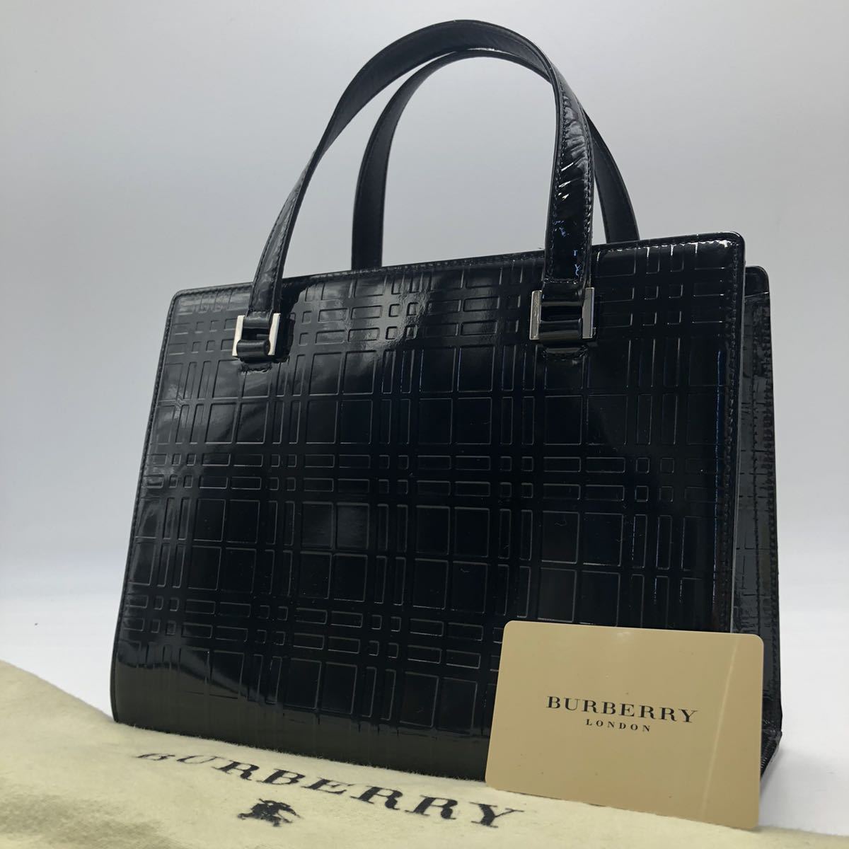 ほぼ未使用》Burberry(バーバリー)トートバッグ 【公式通販】