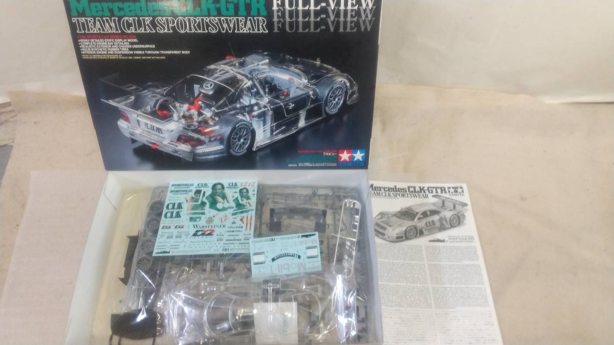  タミヤ フルビュー 1/24 メルセデス CLK-GTR チームCLKスポーツウェア 外人お姉さん プラモデル(GT)｜売買されたオークション情報、yahooの商品情報をアーカイブ公開 - オークファン GT