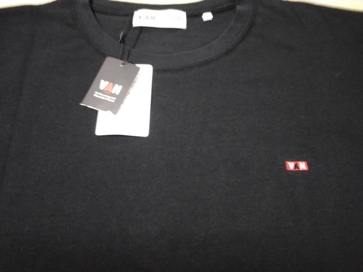 VAN ヴァン STORE セール Lサイズ ライオン VAN JAC 　半袖桜獅子プリントTシャツ　ブラック　　LL 　新品未使用　　　J.PRESS kent　61347