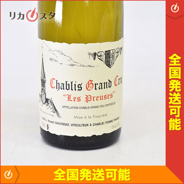大得価，SALE ヴァンサン ドーヴィサ シャブリ グラン クリュ レ プリューズ 2018年 白 750ml Vincent Dauvissat E010613(コート・ドゥ・ニュイ)｜売買されたオークション情報、yahooの商品情報をアーカイブ公開 - オ 赤