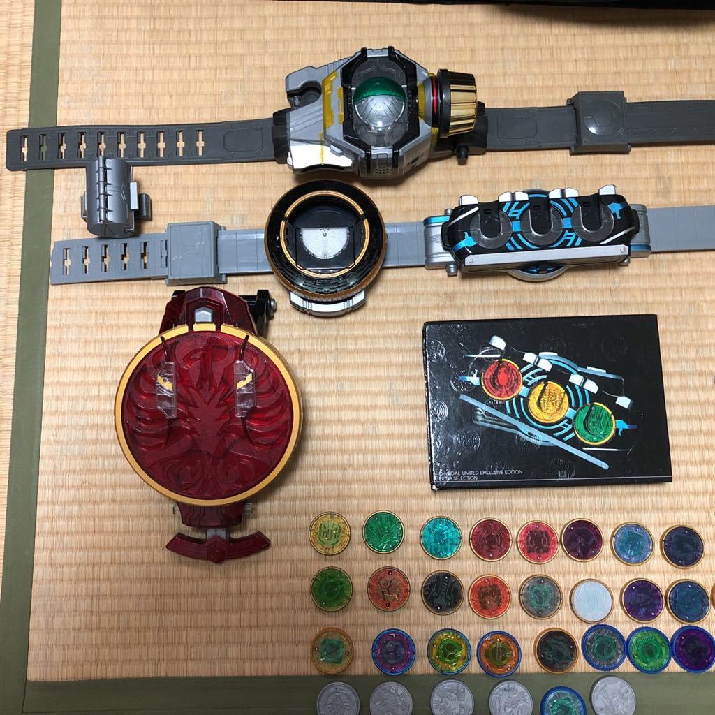 DXオーズドライバー　バースドライバー　タジャスピナー　オーメダル 仮面ライダーオーズ オーズドライバー タジャスピナー バース