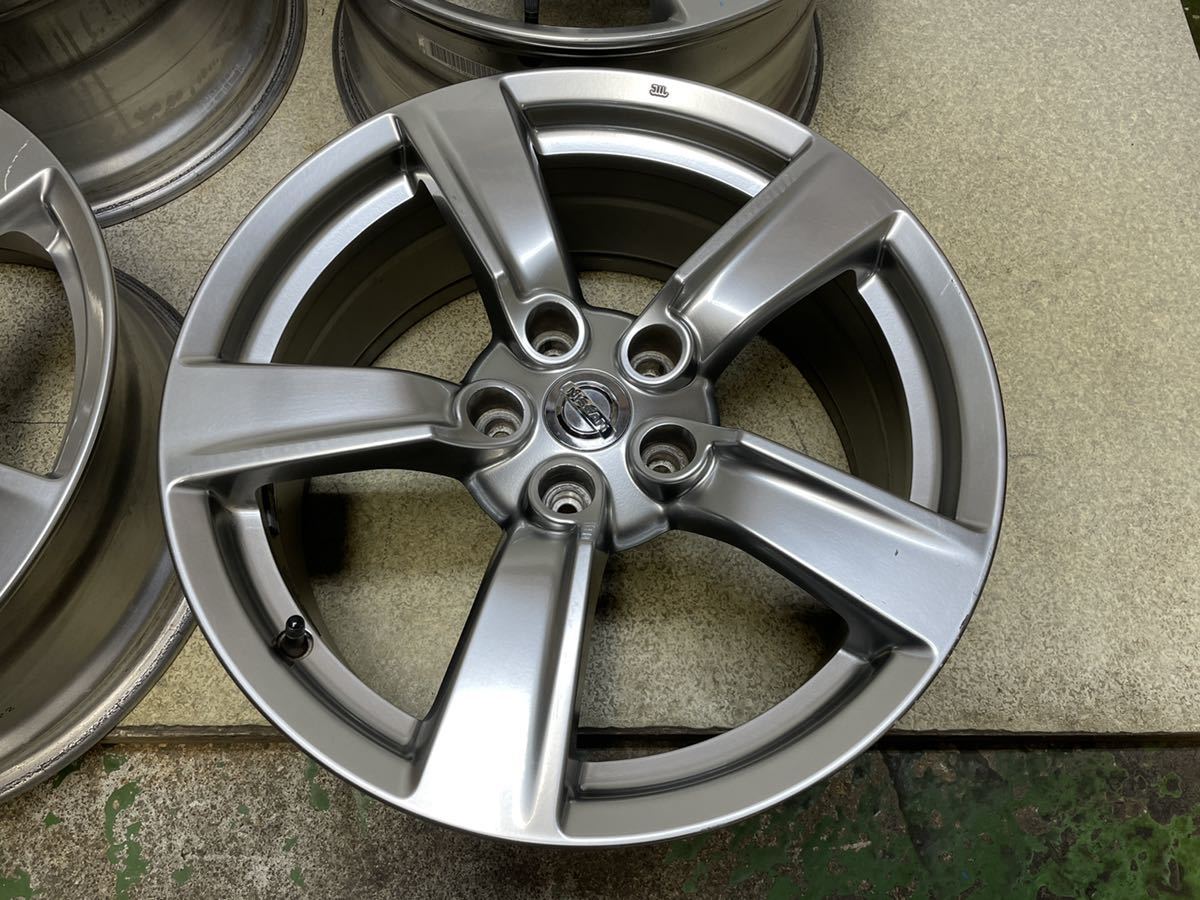 日産 フェアレディZ Z34 純正 ENKEI製 18インチ 8J +43 9J +15 114.3 