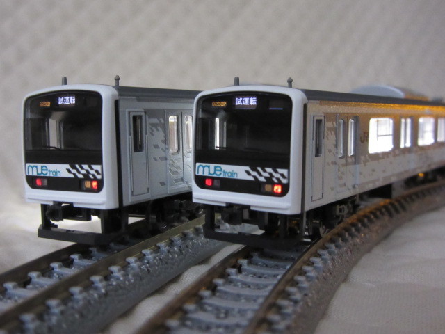 JR 209系在来線試験電車（MUE-Train）タイプセットが入線です