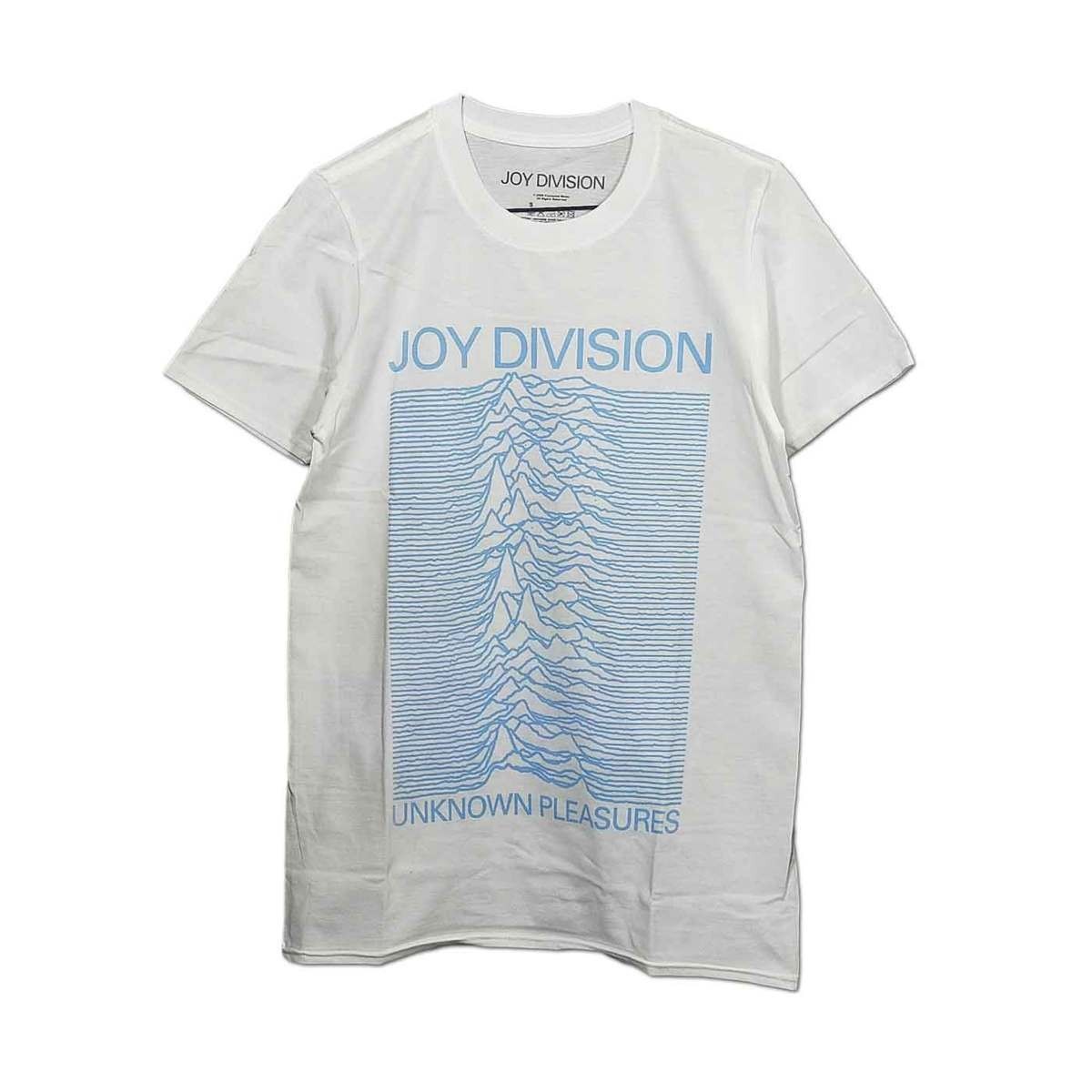 限定SALE，品質保証 Joy Division バンドTシャツ ジョイ ディヴィジョン Unknown Pleasures Blue On WHITE M(Tシャツ)｜売買されたオークション情報、yahooの商品情報をアーカイブ公開 - オークファン Tシャツ