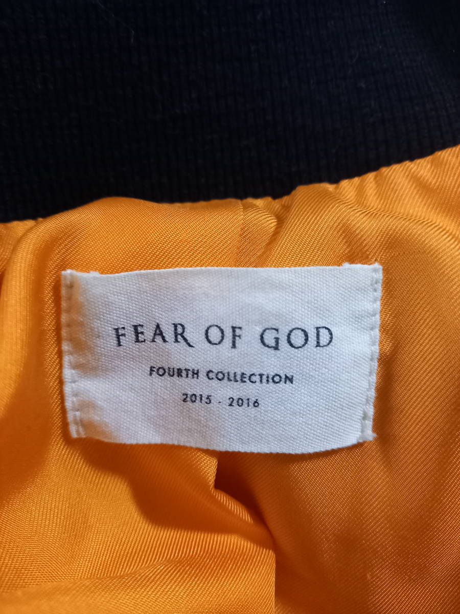 FEAR OF GOD MA-1 ボンバージャケット フィアオブゴッド FEAR OF MA-1