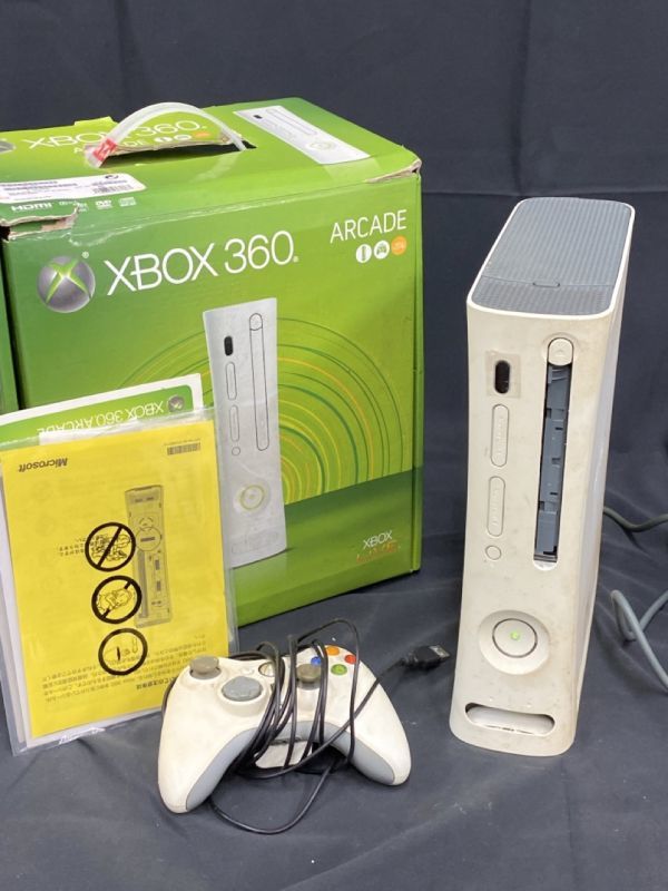 0404-1095ST④1979 XBOX 360エックスボックス 本体 コントローラー