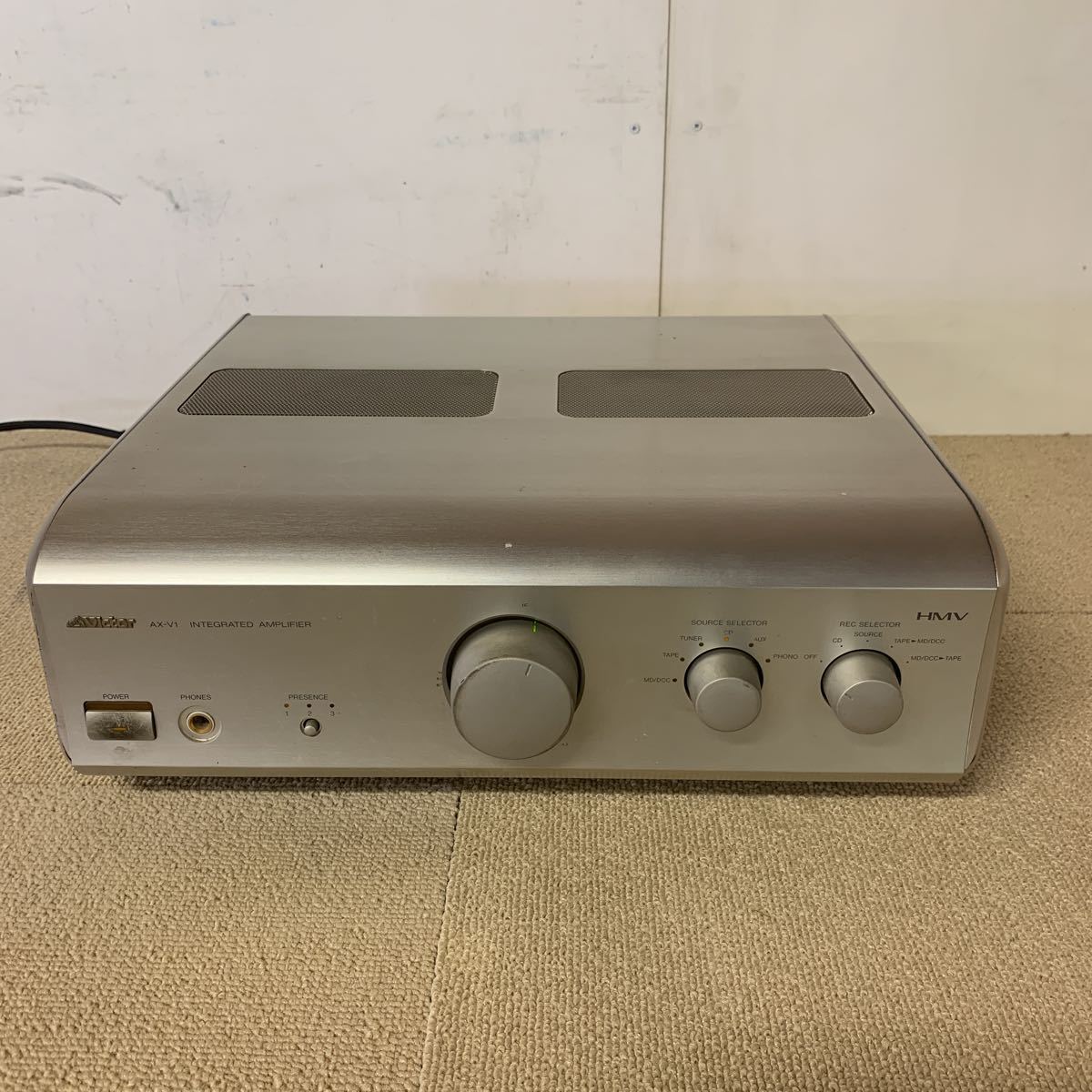 1円～】Victor プリメインアンプ AX-V1通電確認済み☆動作未確認