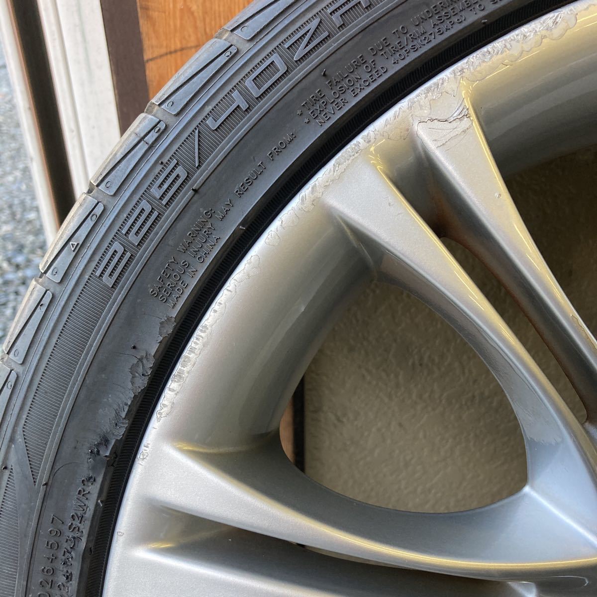 バリ山！BMW Mスポーツ 純正 18×8j+47 8.5j+50 PCD120/5H 225/40R18 