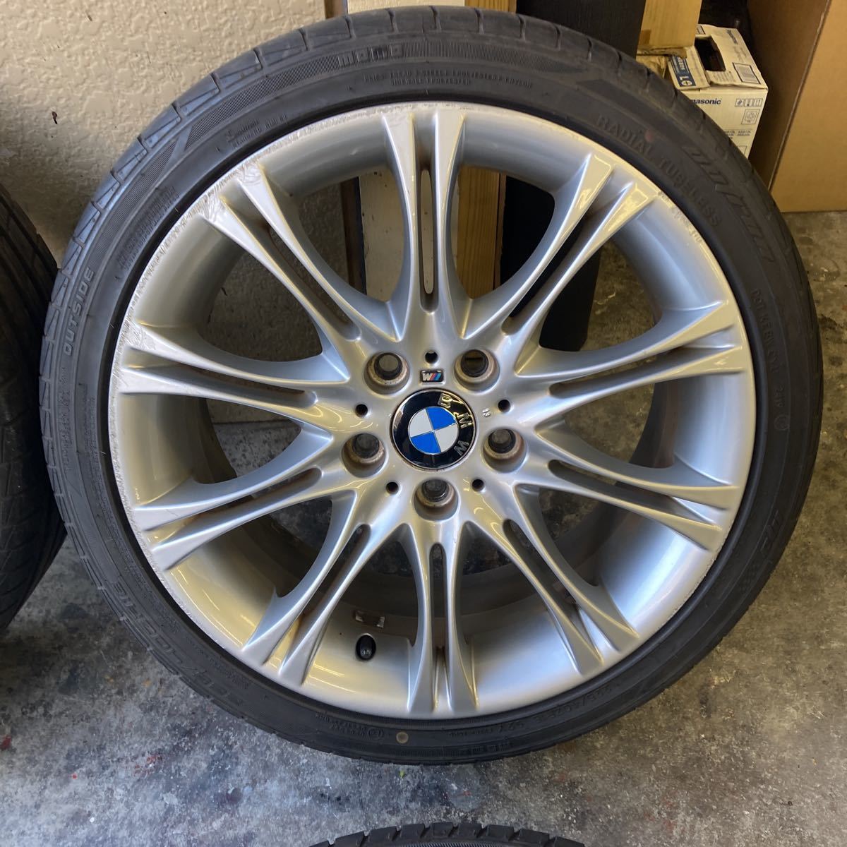 バリ山！BMW Mスポーツ 純正 18×8j+47 8.5j+50 PCD120/5H 225/40R18 