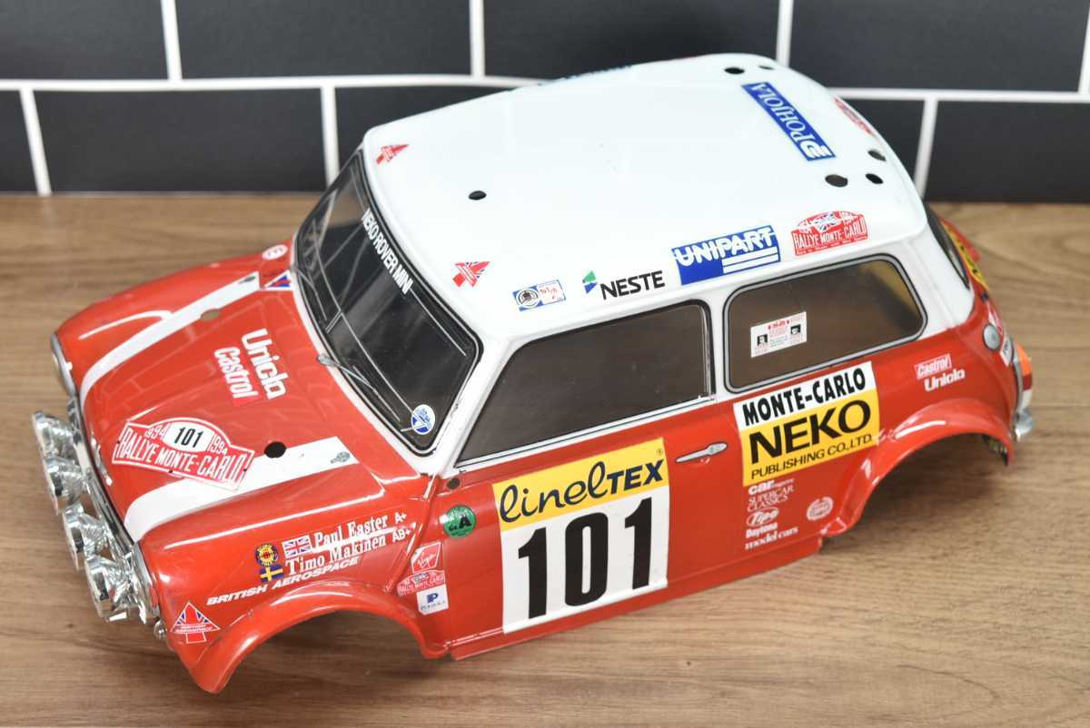 タミヤ 1/10 ミニクーパー モンテカルロ ラリー RC ボディ
