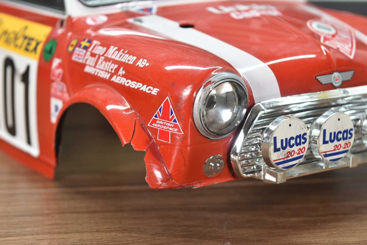 タミヤ 1/10 ミニクーパー モンテカルロ ラリー RC ボディ