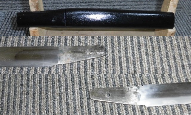 日本刀 短刀 残欠 合法サイズ 日本 鍔 検索⁄武具 残刀 脇差し 小刀 ⁄