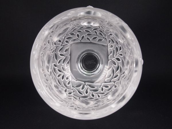 ラリック LALIQUE エリザベート　花瓶 ラリック エリザベート LALIQUE 公式通販 花瓶 ベース エリザベス