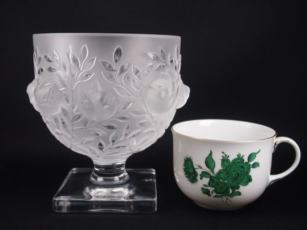 ラリック エリザベート LALIQUE 公式通販 花瓶 ベース エリザベス