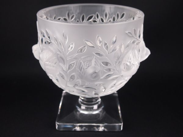 ラリック LALIQUE エリザベート　花瓶 ラリック エリザベート LALIQUE 公式通販 花瓶 ベース エリザベス