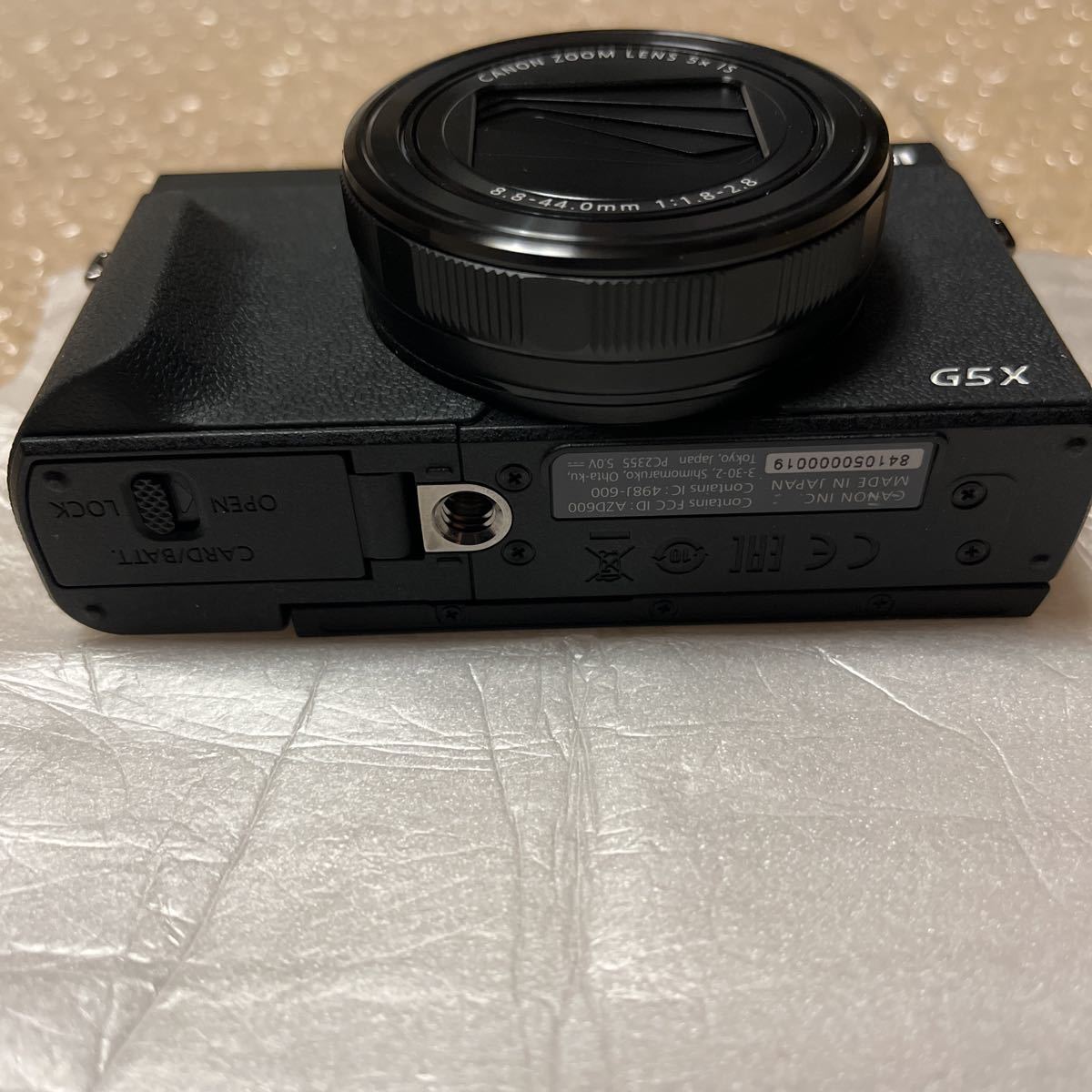 展示品 未使用 Canonキャノン コンパクトデジタルカメラ PowerShot G5 