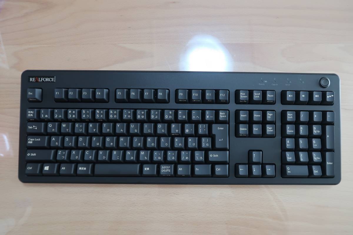 試打のみ】東プレ／REALFORCE R3HA13 R3 キーボード ALL30g 静音 日本 