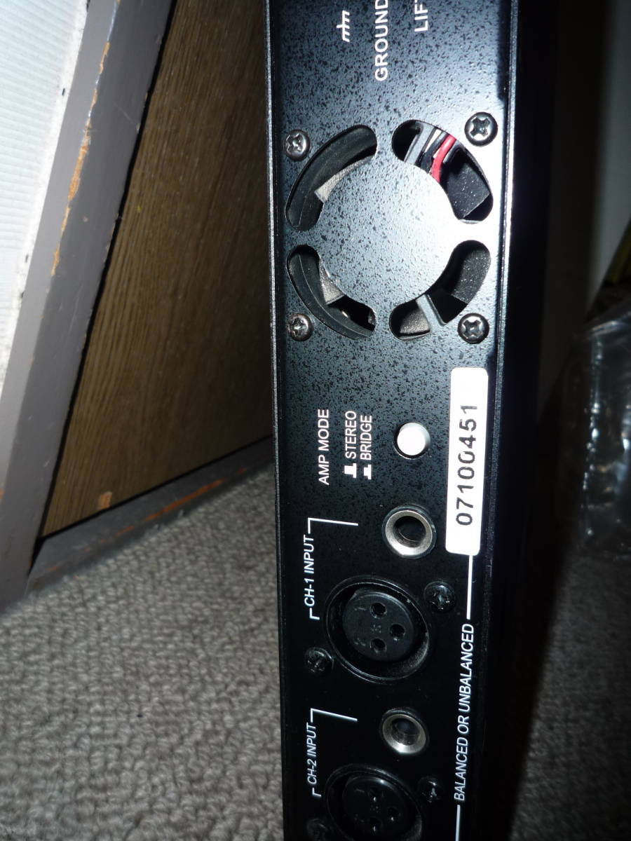 CLASSIC PRO CP600 クラシックプロ ステレオ・パワーアンプ 1U 200Wx2