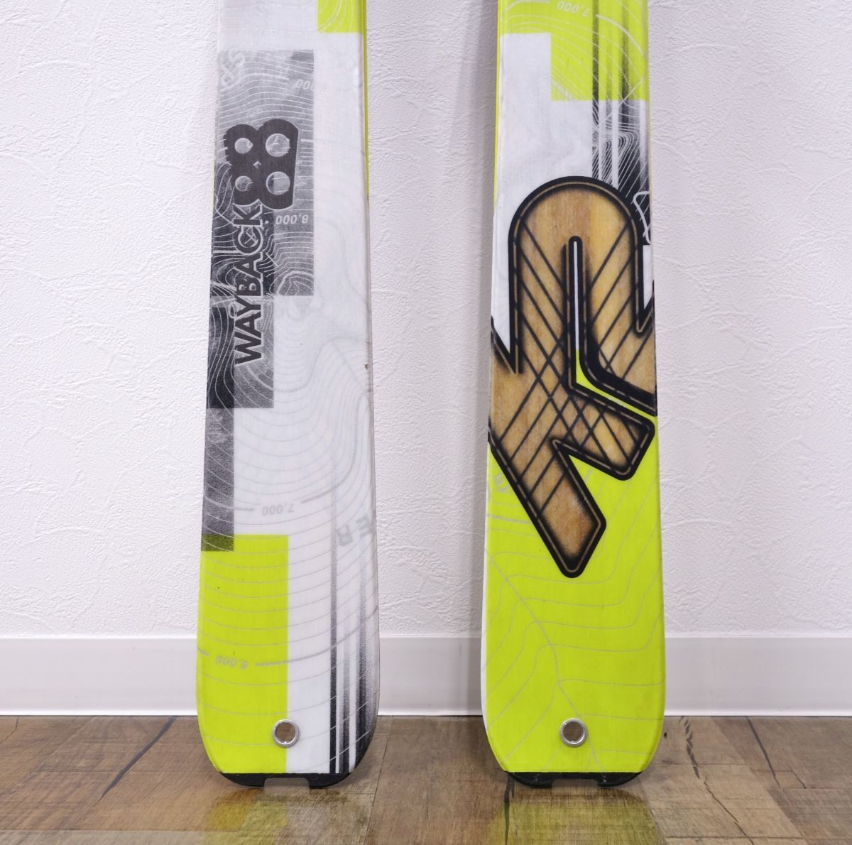 美品 ケーツー K2 山スキー BCスキー ウェイバック88 WAYBACK88 G3