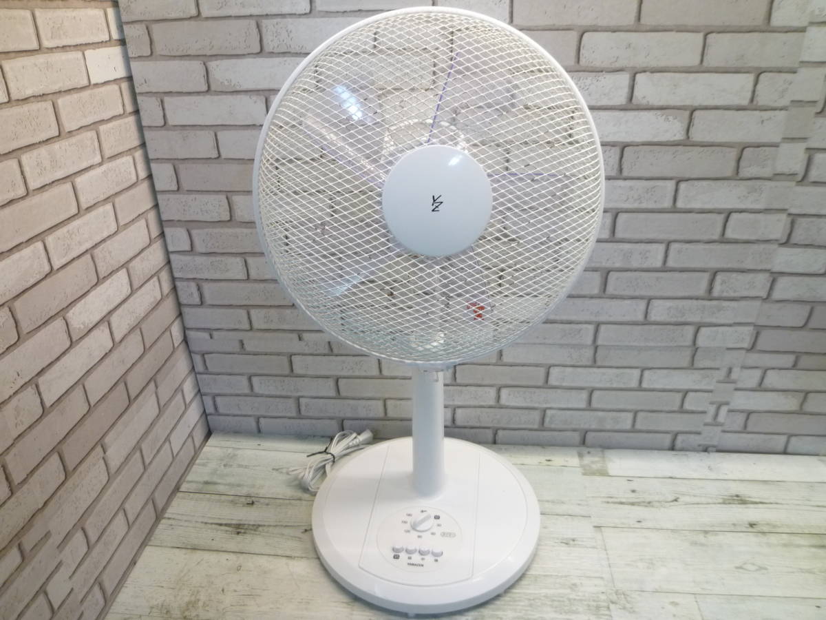 ☆◇【USED】山善 扇風機 YLT-AK305 首振り タイマー 2019年製 山善 