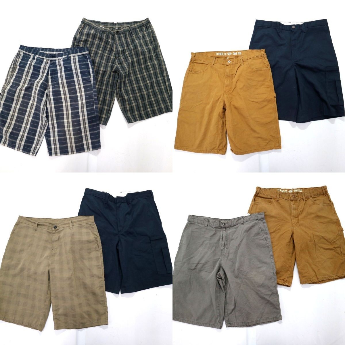 HOT，爆買い ディッキーズ ショーツ set ダック地 リップストップ 他 メンズ/36 8枚セット まとめ売り 古着卸 1円スタート 最落なし MG4279(その他)｜売買されたオークション情報、yahooの商品情報をアーカイ ボトムス