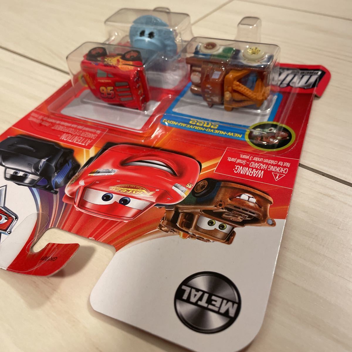 マテル カーズ MINI RACERS UFO メーター メートー UFO マックィーン
