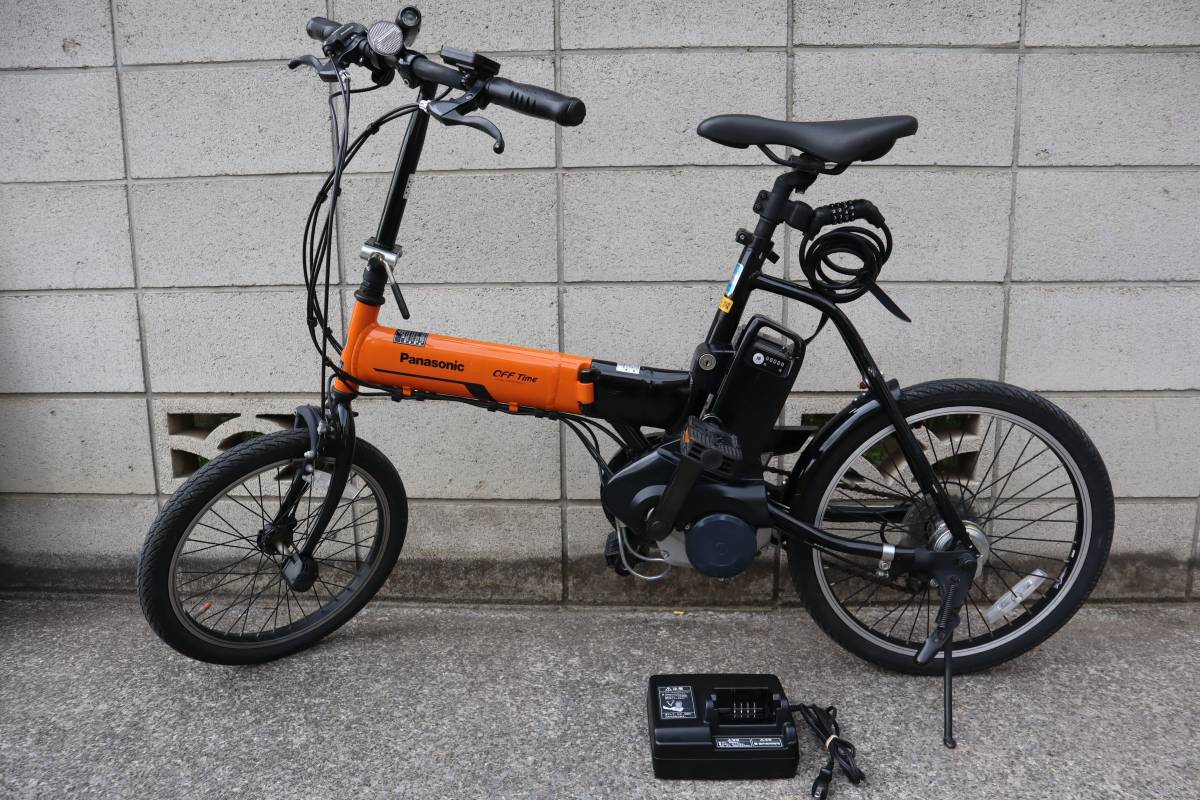 CB0608 T Panasonic 電動アシスト自転車 OFF TIME ELW072A  