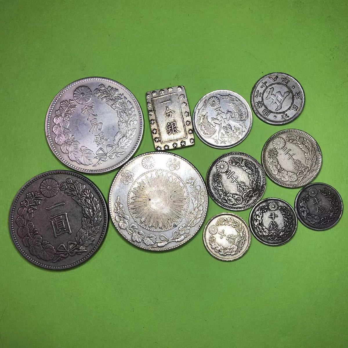 明治17年大型一圓銀貨 1884 日本 明治17年 1円銀貨(大型) NGC