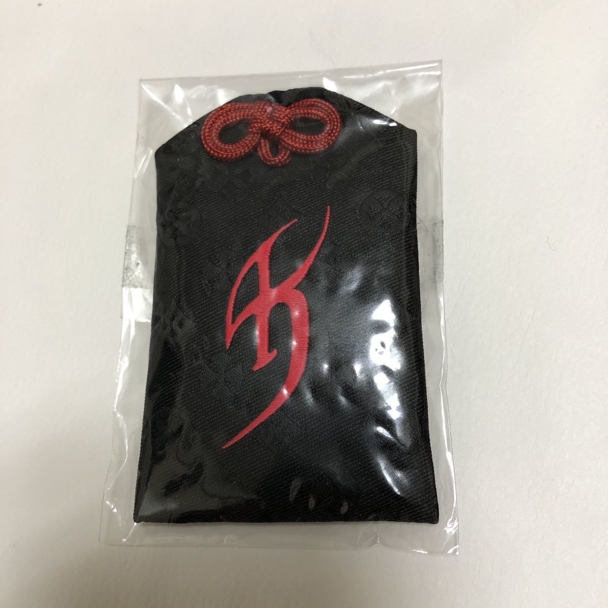 氷室京介 PJB お守りPERSONAL JESUS BAR 御守り 黒 赤 : 氷室京介 ご朱印帳