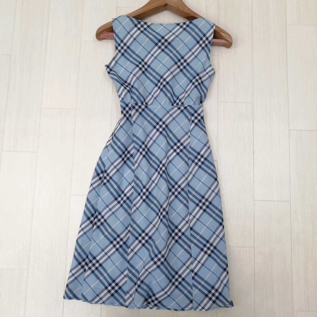 A ☆ elegant 気品溢れる バーバリー BURBERRY BLUE LABEL チェック柄 