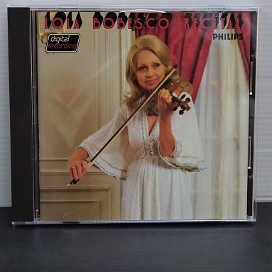 CD/Lola Bobesco Recital/ローラ．ボベスコ．リサイタル/W.Germany