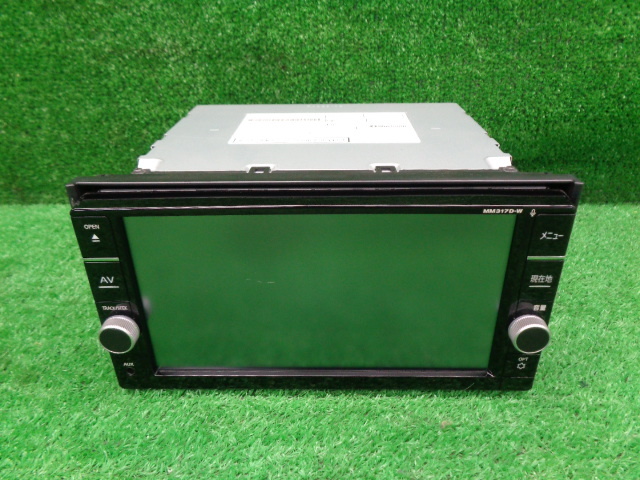 良品! 日産 純正 オプション パナソニック メモリー ナビ MM317D-W