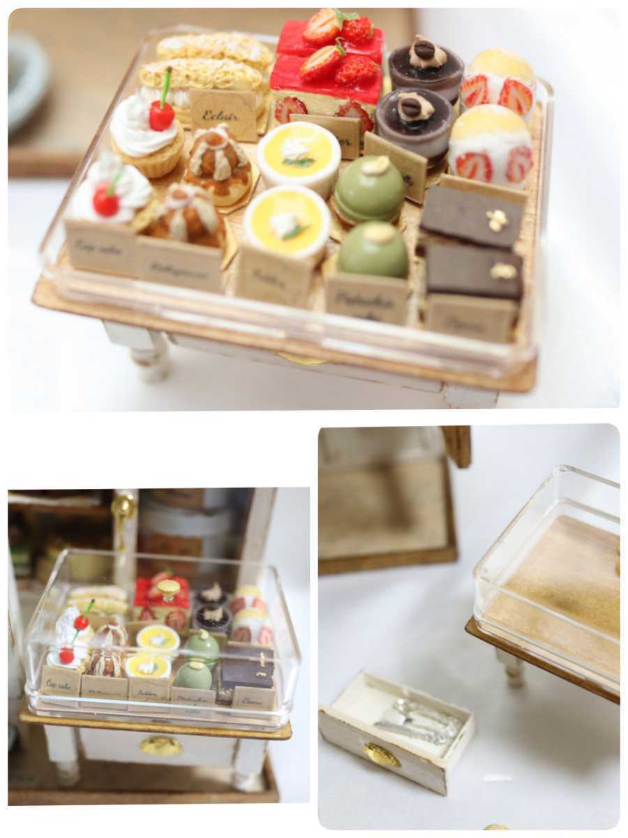 Chi Yu ミニチュア Miniature ハンドメイド ドールハウス Dollhouse パティスリーショップ Patisserieshop Newrychamber Com