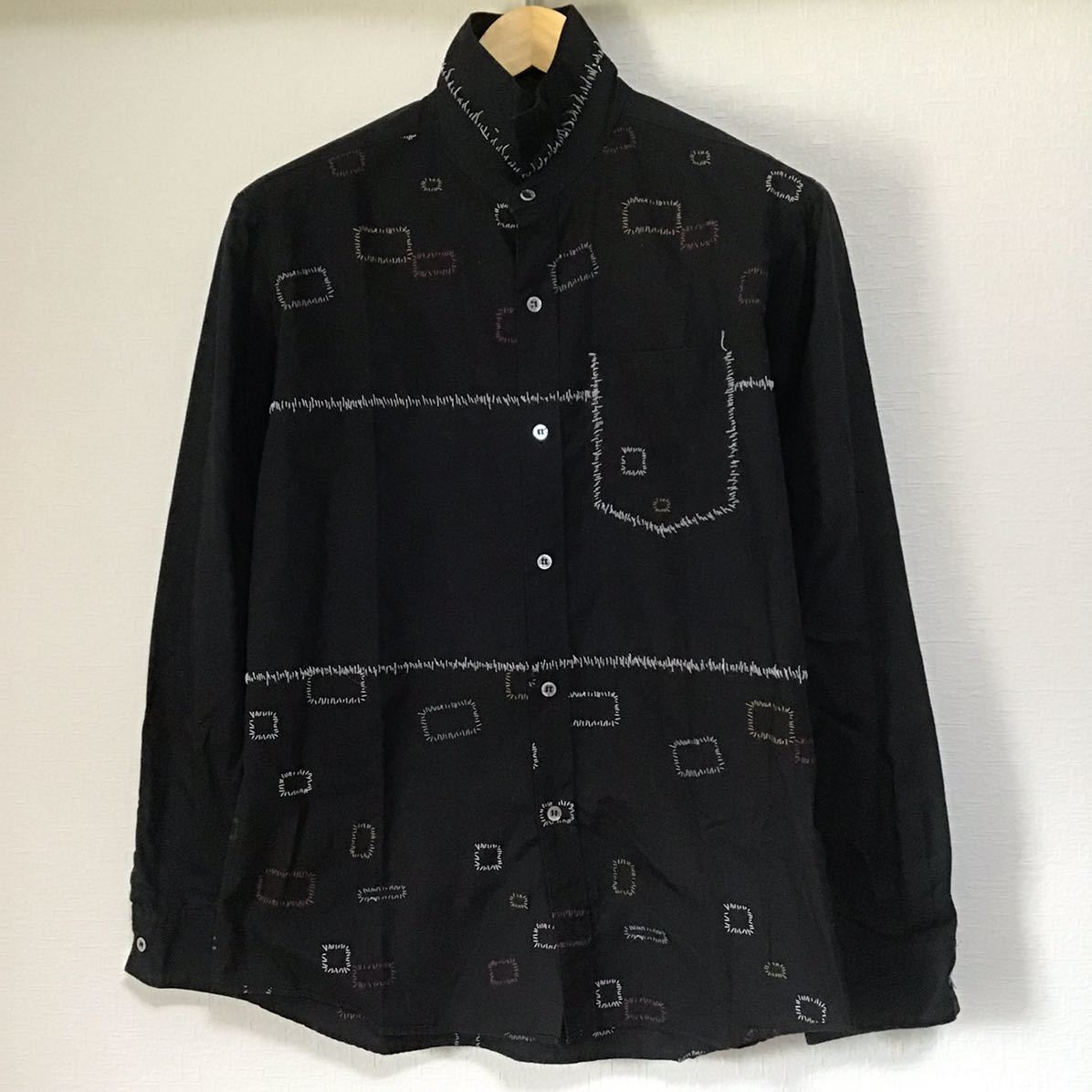 undercover ism アンダーカバー scab 縫い ステッチ シャツ 瘡蓋