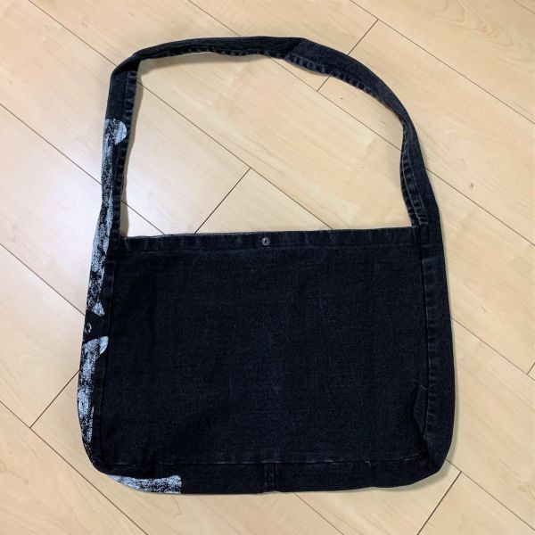 美品 キャピタル KAPITAL BLKデニム BOOK BAG トートバック ショルダー