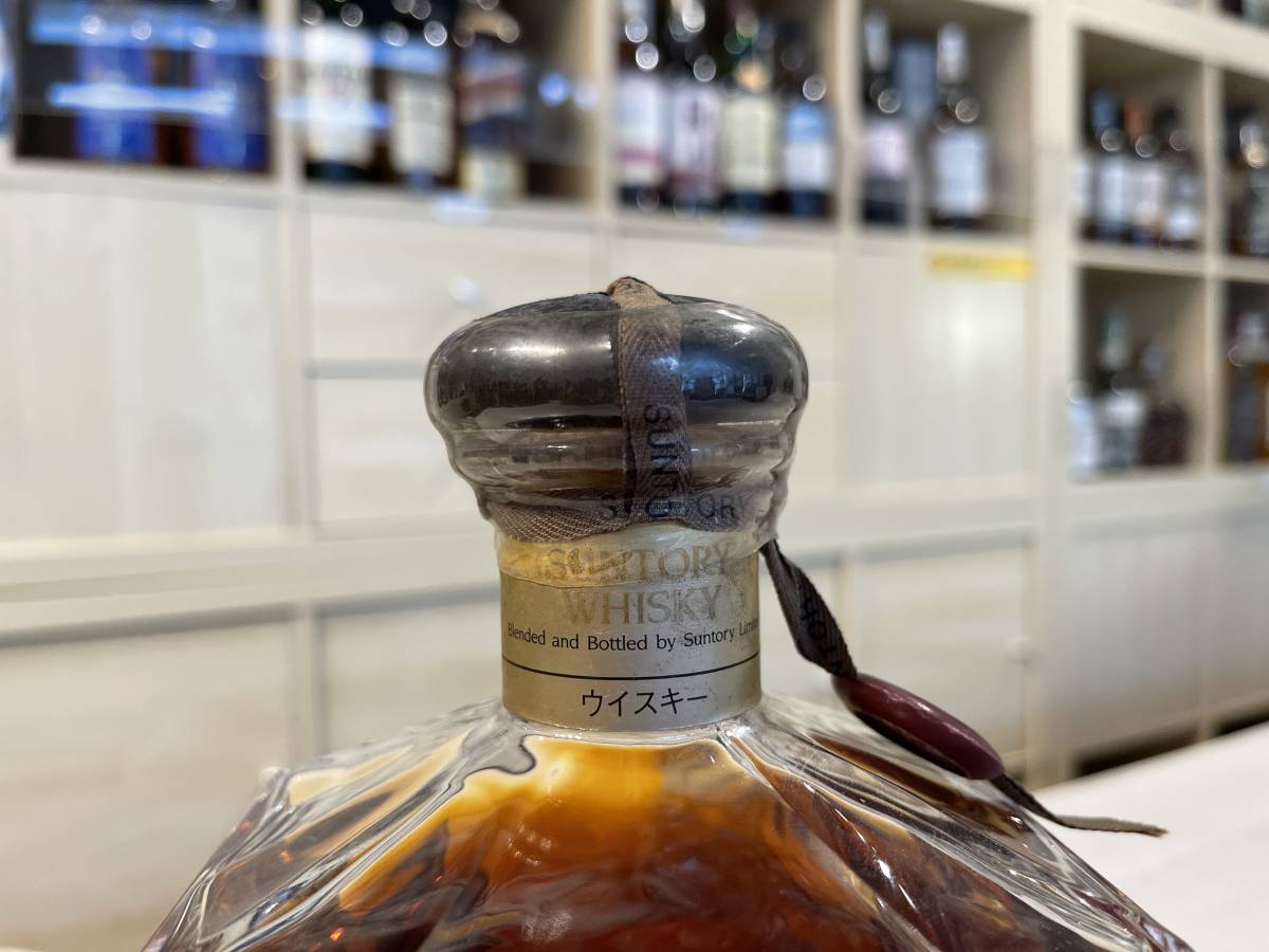 サントリー ウイスキー プレステージ 25年 カガミクリスタル SUNTORY