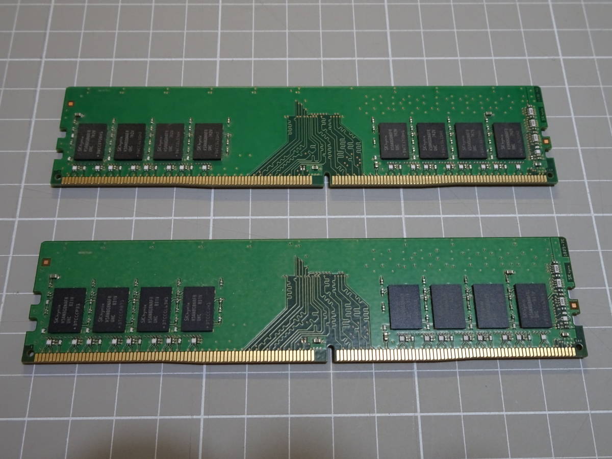 ③ SKhynix デスクットプPC用メモリー8GB×2 DDR4-2400 PC4-2400T SK