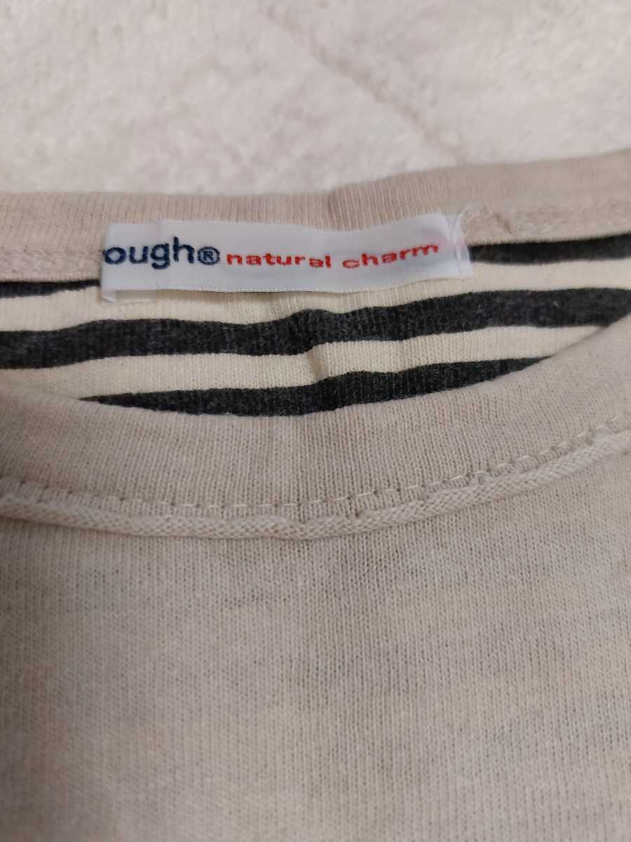 rough natural charm☆ラフ ナチュラル チャーム☆半袖☆Tシャツ☆M 